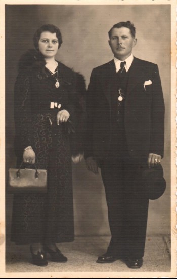 pierin valetta and his wife Maggiorina