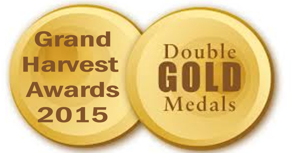 grand harvest award double gold logo