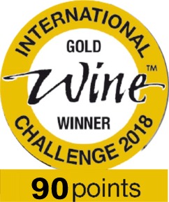 international wine challenge gold2018 90pts logo